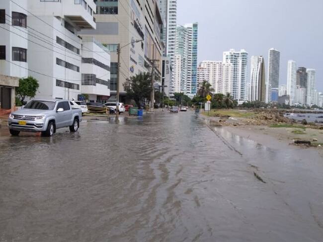 En Cartagena aumentan las lluvias por la llegada de ondas tropicales