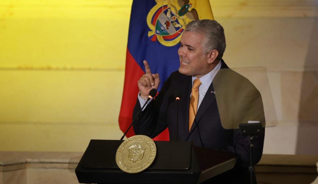 Iván Duque instaló el nuevo Congreso para el cuatrienio 2022-2026