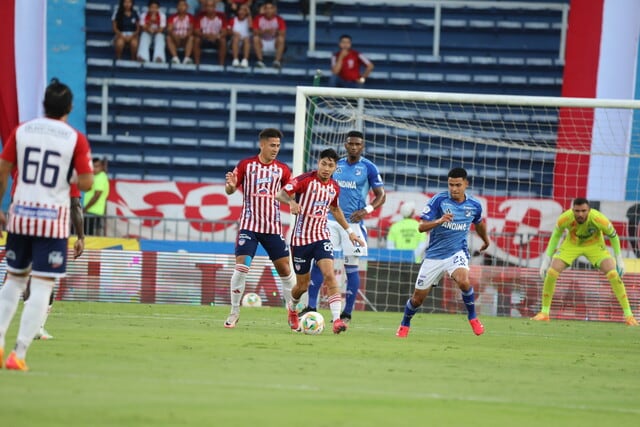 Atlético Junior vs. Millonarios. (Colprensa-Jairo Cassiani).