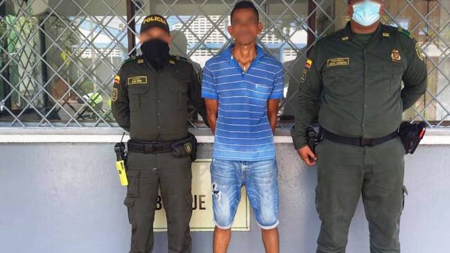 Información aportada por la víctima, fueron claves para desplegar una persecución, que finalizó con la captura del presunto delincuente