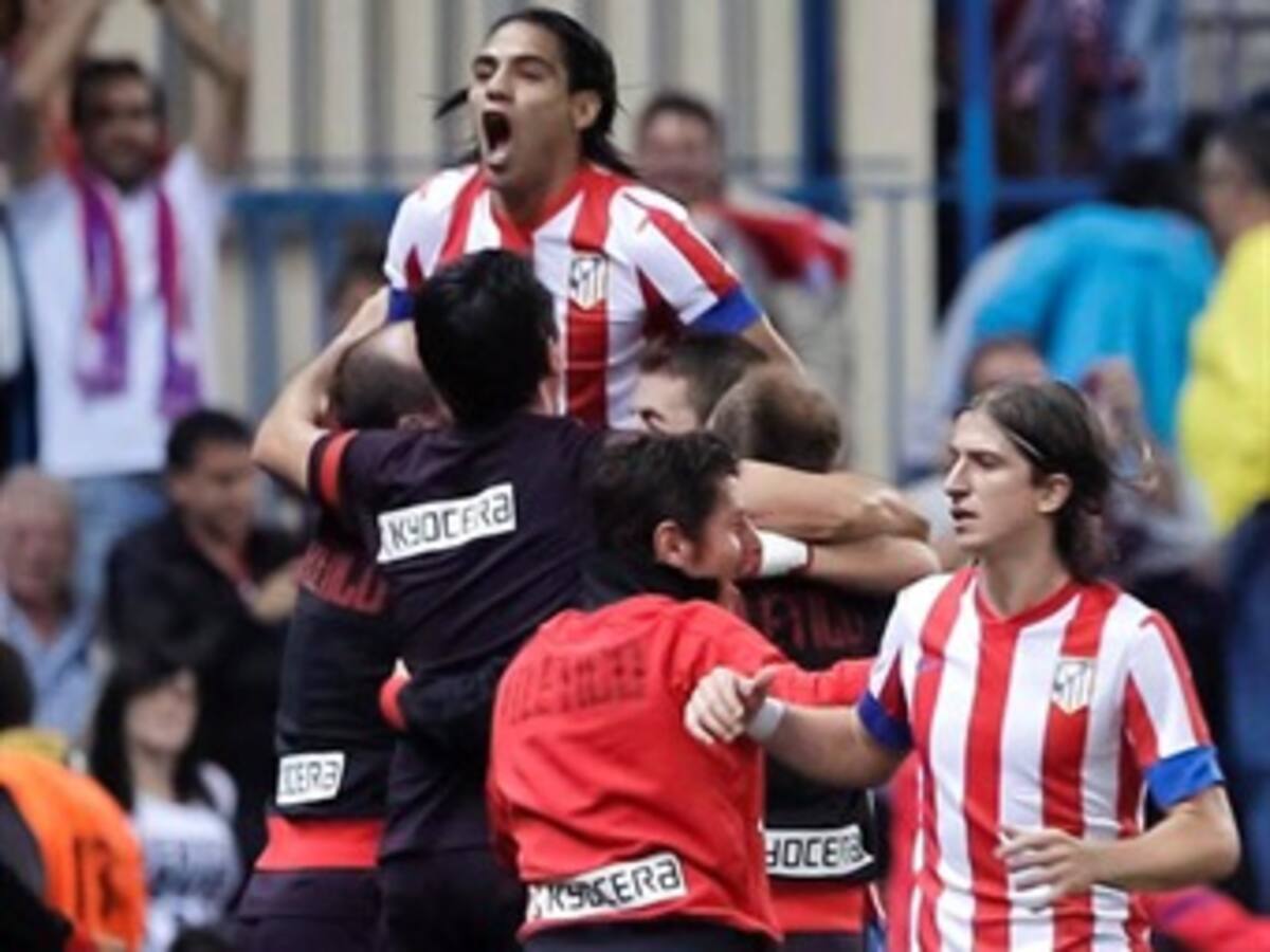 Falcao regresó y anotó en la victoria de Atlético de Madrid sobre Málaga