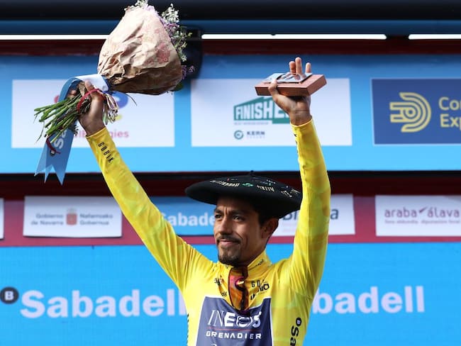 Daniel Felipe Martínez, ganador de la Vuelta al País Vasco