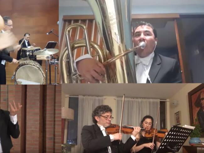 Desde casa: La Filarmónica se unió para llevar música a los colombianos