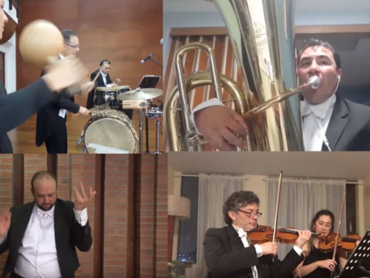 Desde casa: La Filarmónica se unió para llevar música a los colombianos