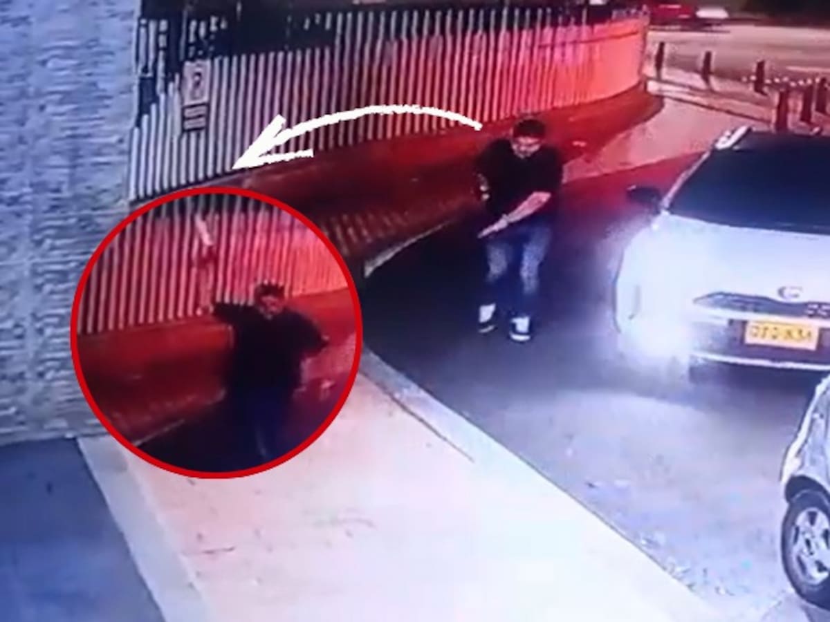 Hombre disparó varias veces y entró armado a conjunto en Bogotá; Policía responde