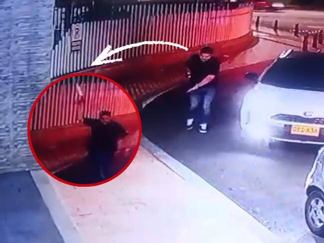 Hombre disparó varias veces y entró armado a conjunto en Bogotá; Policía responde