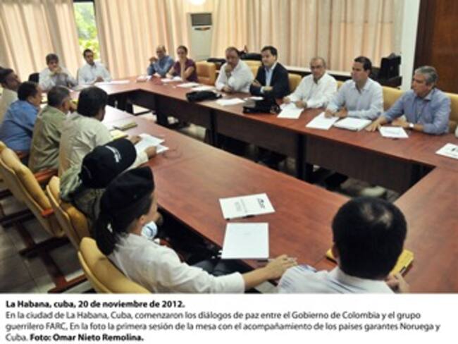 Se conocen las primeras imágenes de los diálogos de paz en La Habana