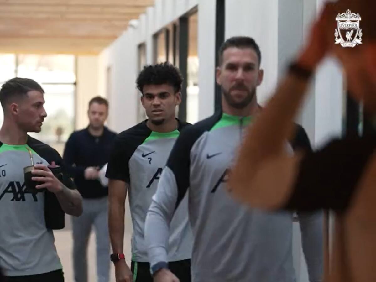 Luis Díaz se reintegró a la concentración del Liverpool y ya piensa en el Manchester City