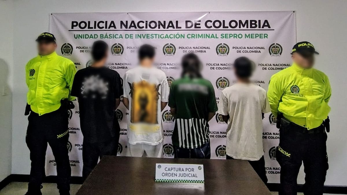 Desmantelan estructura criminal que afectaba a niños y jóvenes en Dosquebradas