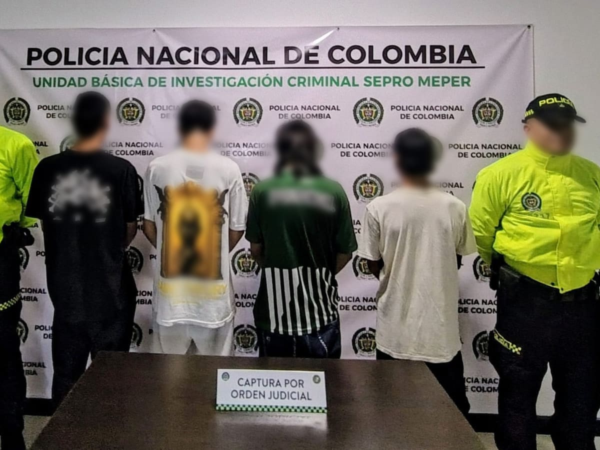 Desmantelan estructura criminal que afectaba a niños y jóvenes en Dosquebradas