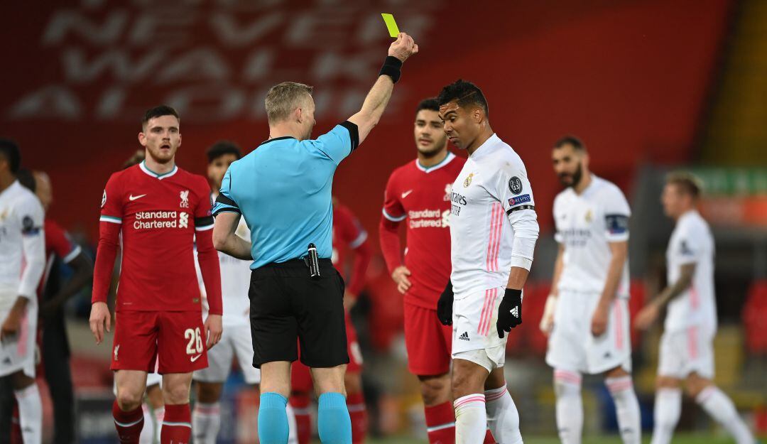 Liverpool vs. Real Madrid, partido de cuartos de final de la Champions League