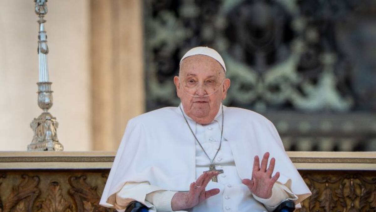 Papa Francisco no estará en el Vía Crucis de este Viernes Santo por temas de salud