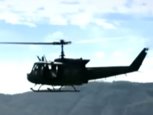 Helicóptero de la FAC se accidentó en Bojacá, Cundinamarca