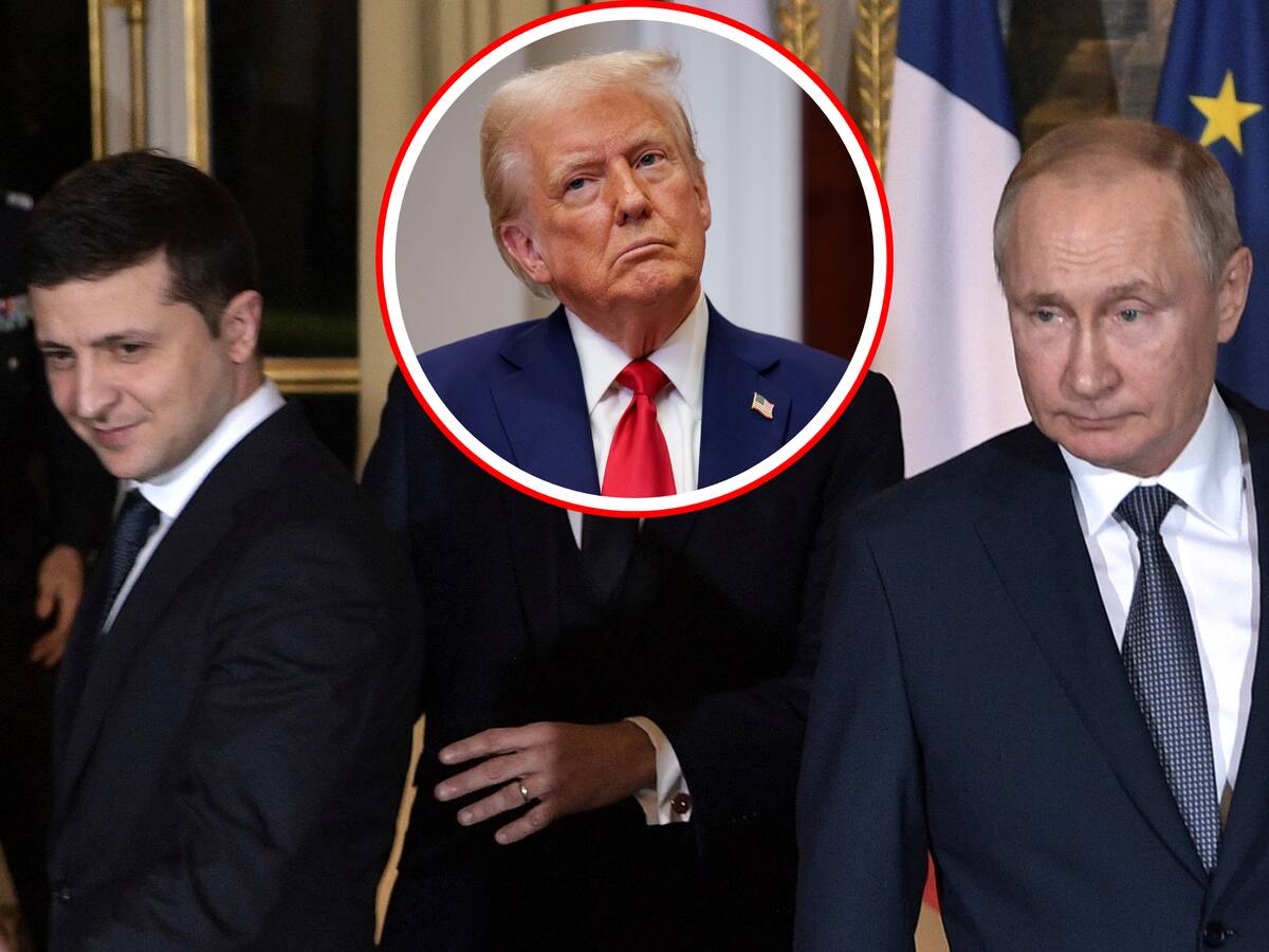 Trump anuncia reunión con Zelenski antes de hablar con Putin