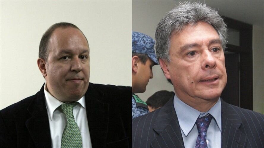 Camilo Bula, ex director de la Dirección Nacional de Estupefacientes (DNE) y Carlos Albornoz, ex fiscal Antimafia no se ven hace cinco años. Foto: Colprensa