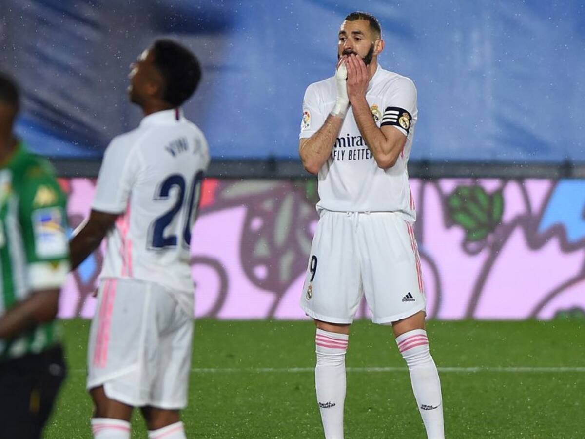 Real Madrid deja escapar dos puntos vitales de cara al título ante el Betis