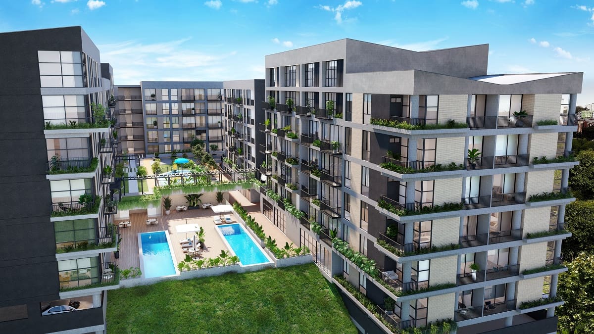 En Monserrat Luxury Living se destaca el diseño arquitectónico industrial y la naturaleza