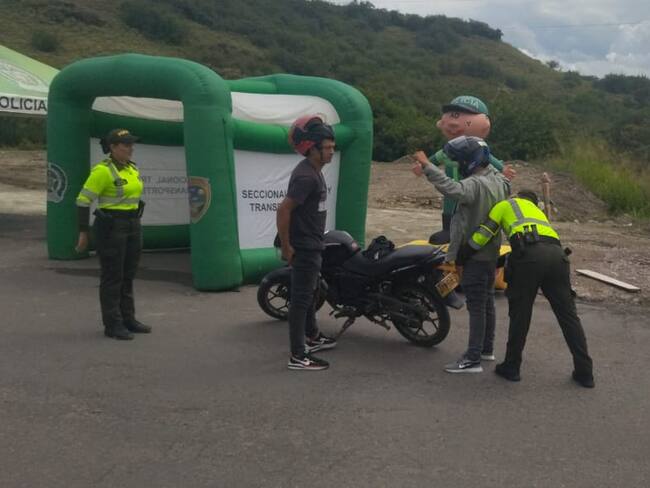 Las autoridades ejercen controles en 7 puntos claves de la Ruta 45.