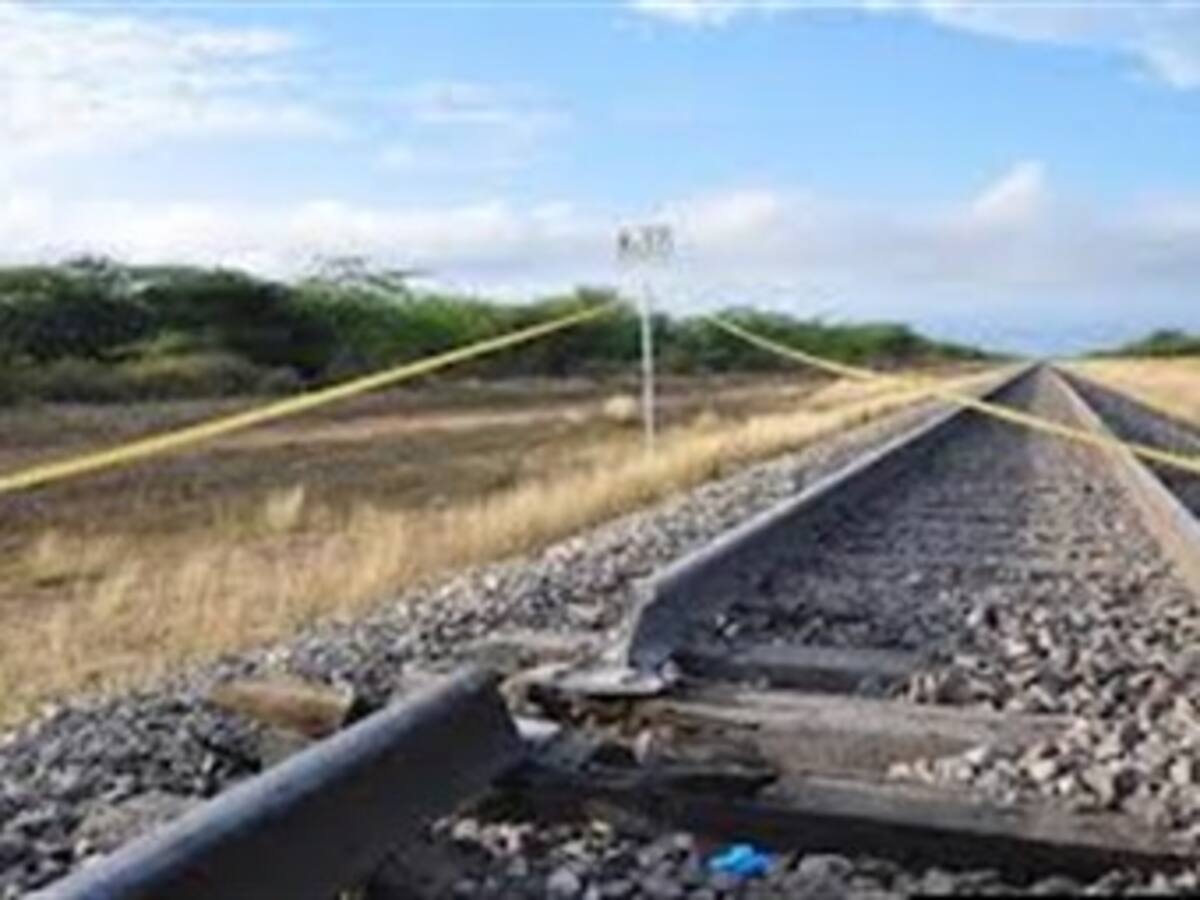 La subversión atentó contra la línea férrea del Cerrejón