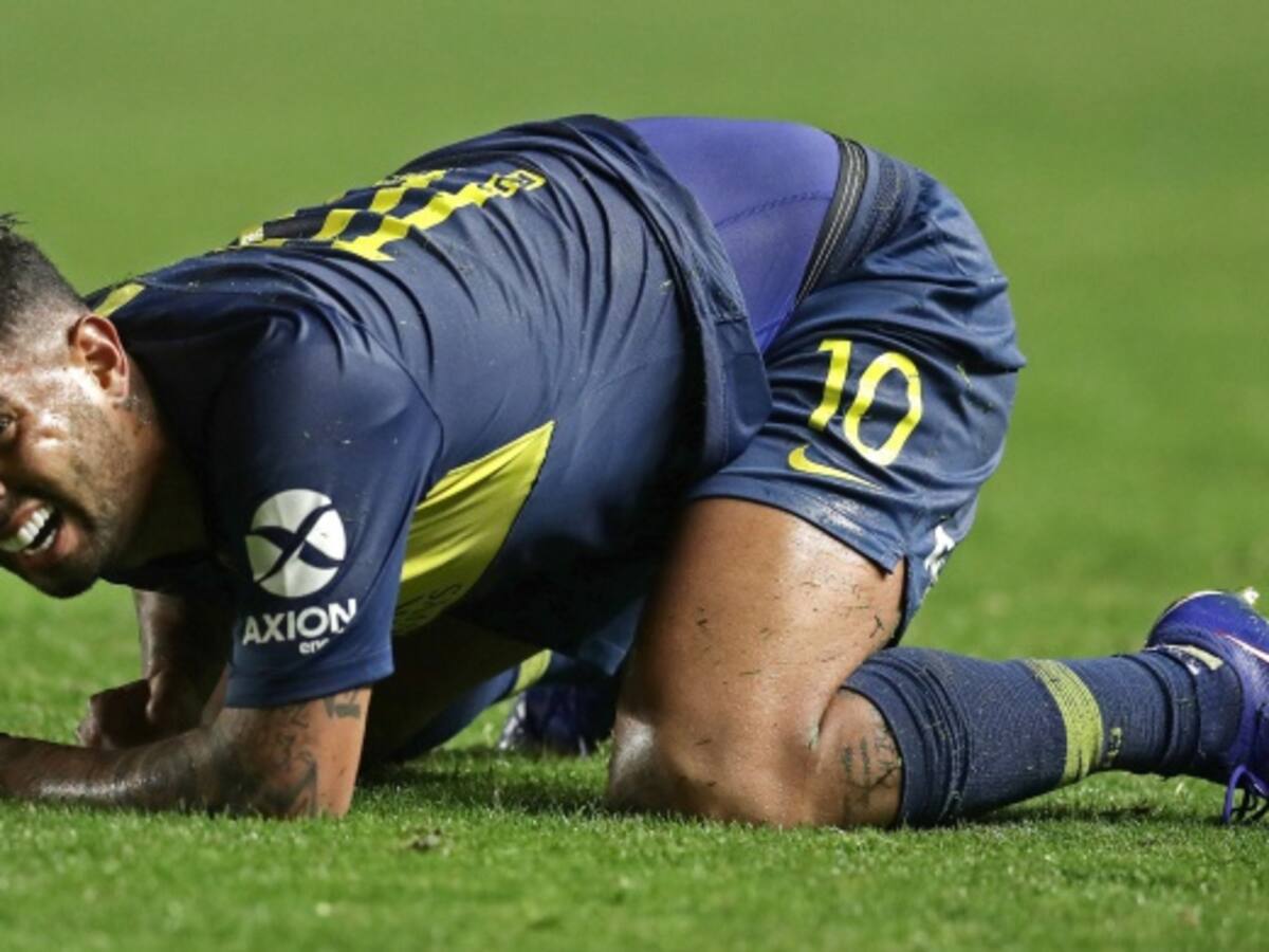 Edwin Cardona se lesionó y es duda para el 'superclásico' ante River Plate