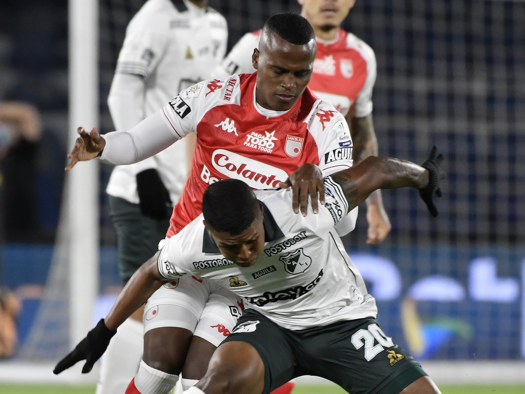 Jhon Arias durante su paso por Santa Fe / Colprensa.