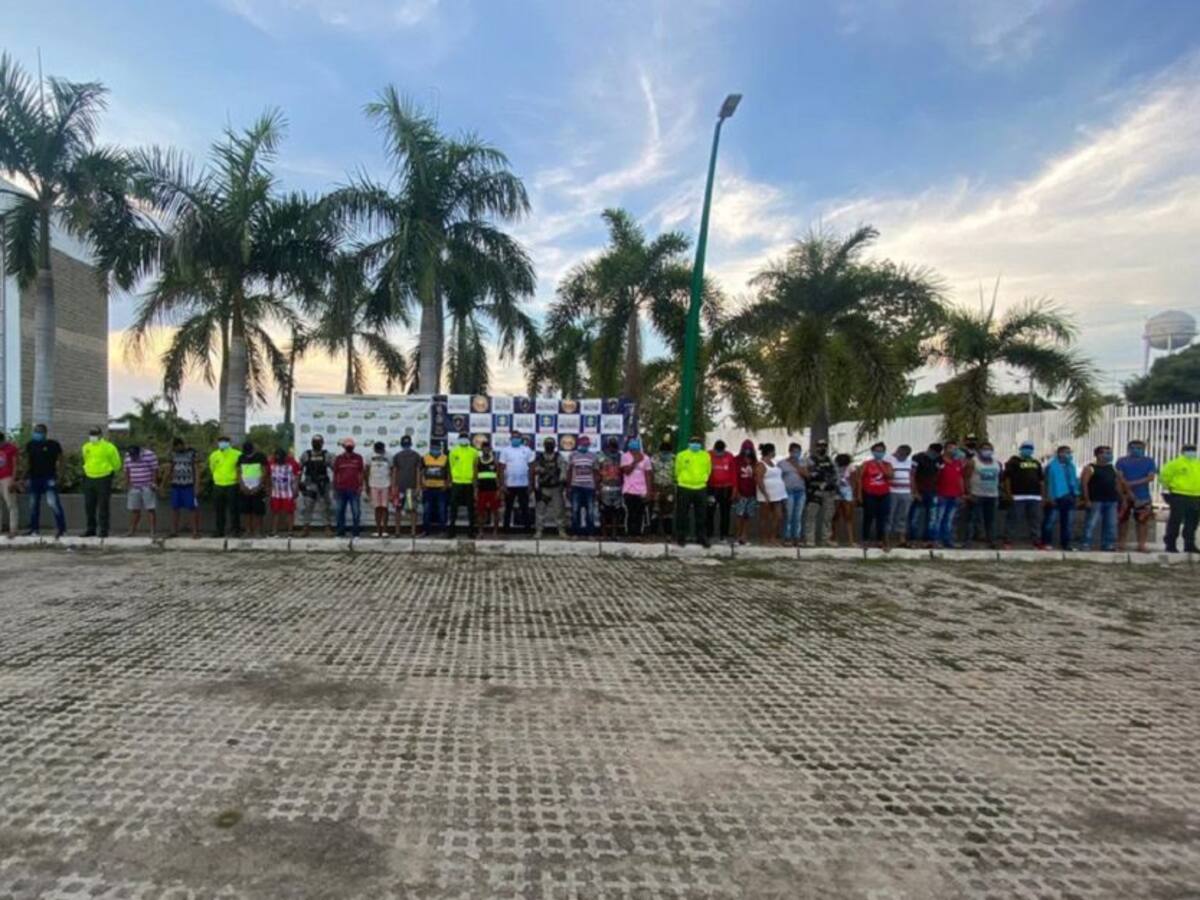 En Bolívar capturan 43 presuntos integrantes del Clan del Golfo