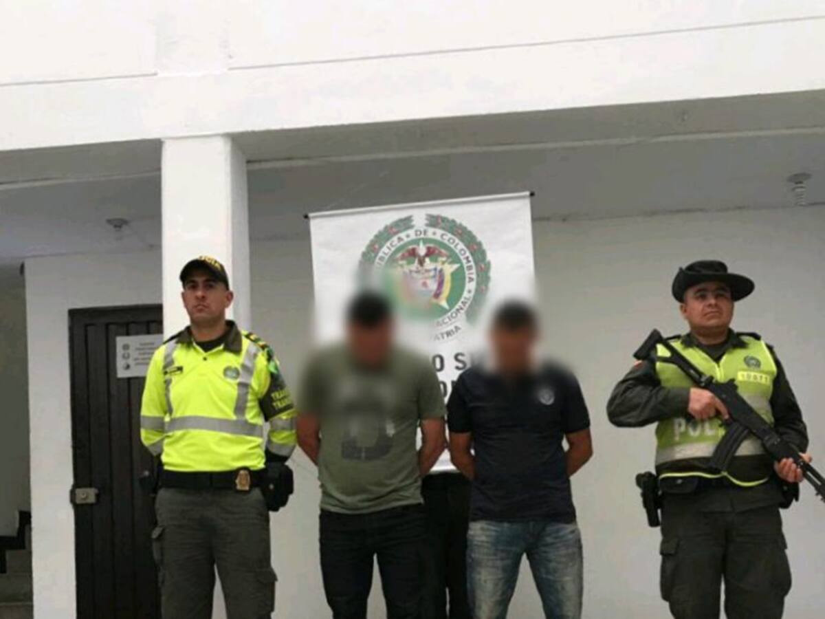 Dos soldados fueron capturados con 126 kg droga en Antioquia