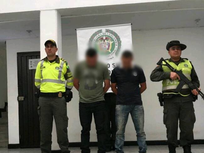 Dos soldados fueron capturados con 126 kg droga en Antioquia