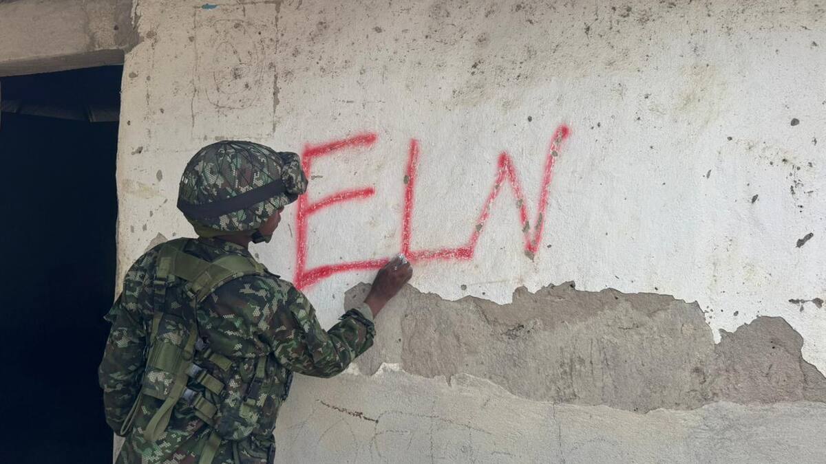 Ejército intensificó patrullajes en Río Viejo- Bolívar tras aparición de mensajes alusivos al ELN