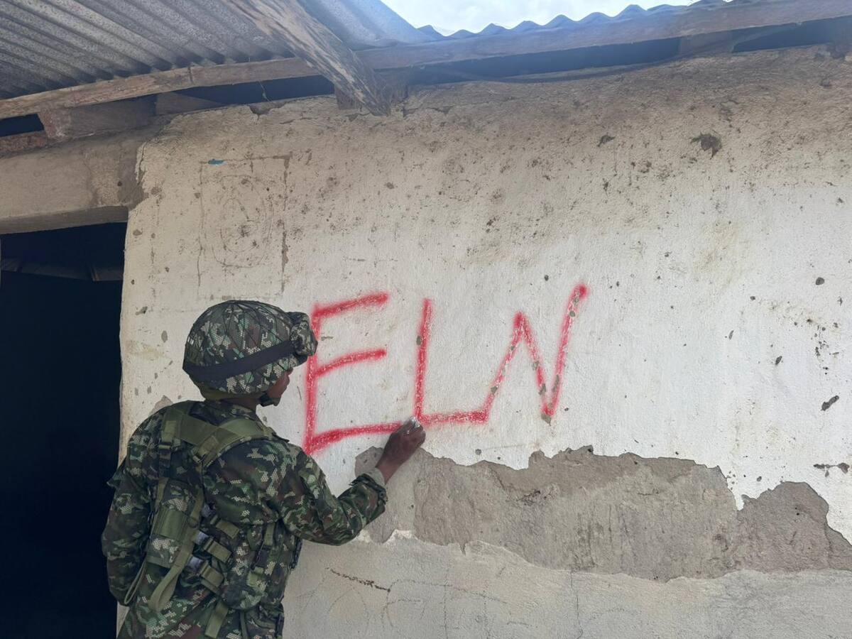 Ejército intensificó patrullajes en Río Viejo- Bolívar tras aparición de mensajes alusivos al ELN