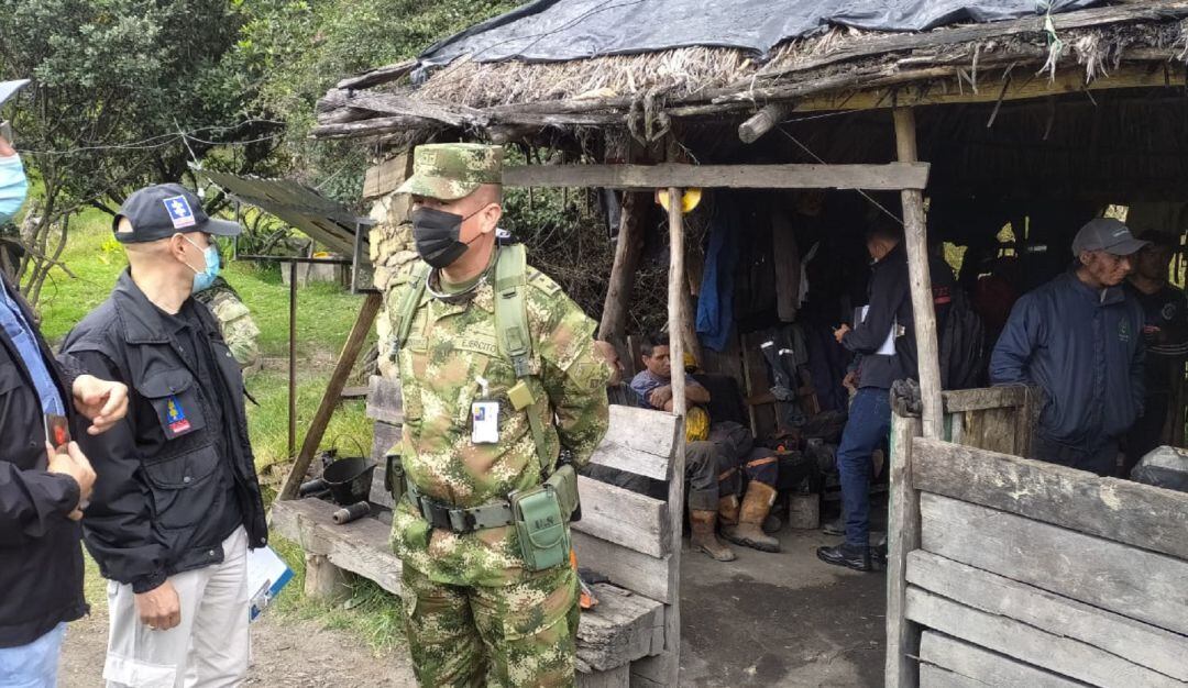  El Ejército y la Fiscalía adelantaron los operativos.