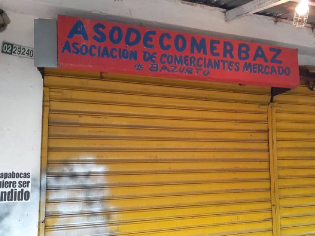 Comerciantes minoristas de Bazurto piden reabrir sus negocios