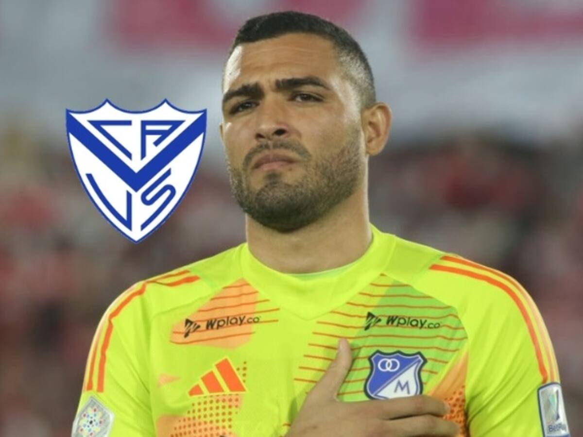Álvaro Montero estuvo en el debut de Vélez en Argentina: El portero será anunciado próximamente
