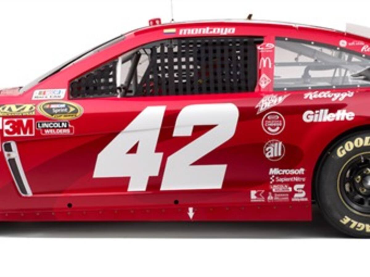 Juan Pablo Montoya fue segundo en la decimotercera válida de Nascar