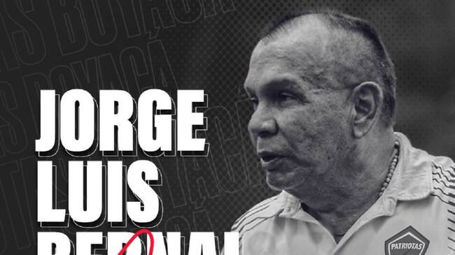 Jorge Luis Bernal, técnico provisional de Patriotas.