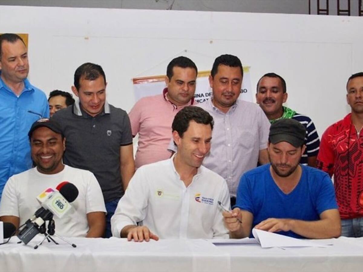 Campesinos acuerdan con el Gobierno terminar paro en el Catatumbo