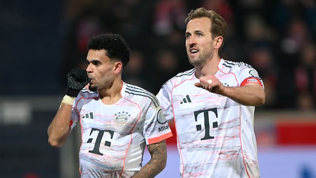 Gol de Luis Díaz en triunfazo del Bayern: vea acá su anotación ante Heidenheim por Bundesliga