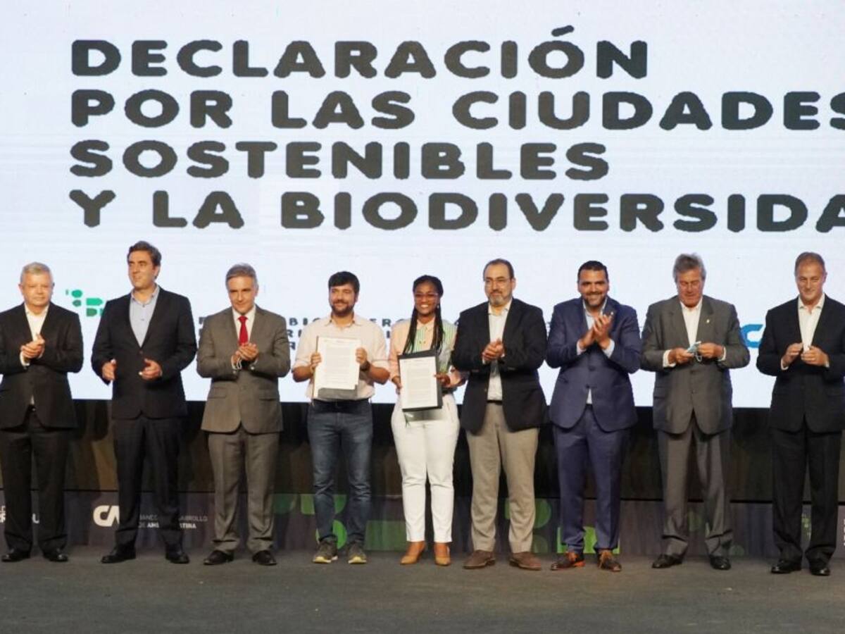 En Barranquilla se firmó la red de ciudades biodiversas