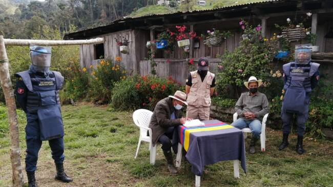 Suministrada Batallón Desminado Humanitario Número 2