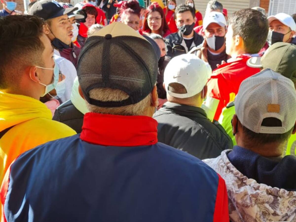 Operativo de recuperación de espacio público en Suba