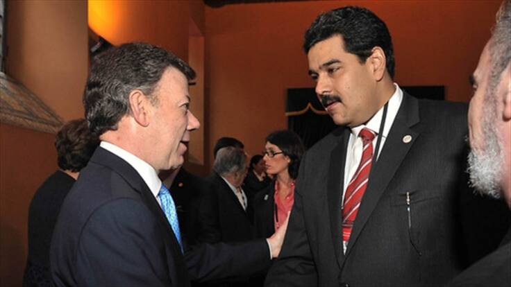 "La situación es a la inversa": Santos a Maduro sobre "exportar pobres"