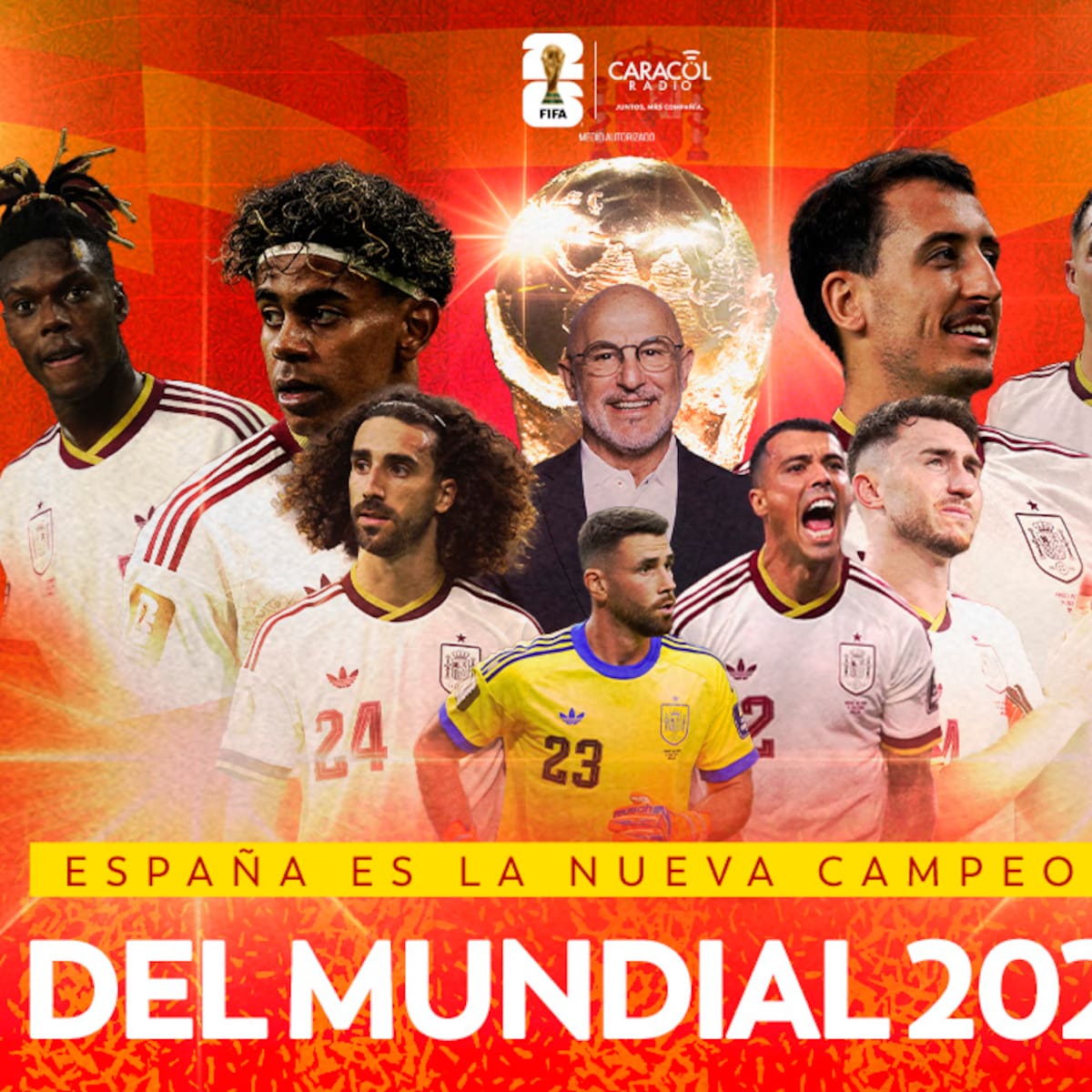 España, campeona del Mundial 2026: venció a Argentina y conquistó su segunda Copa del Mundo