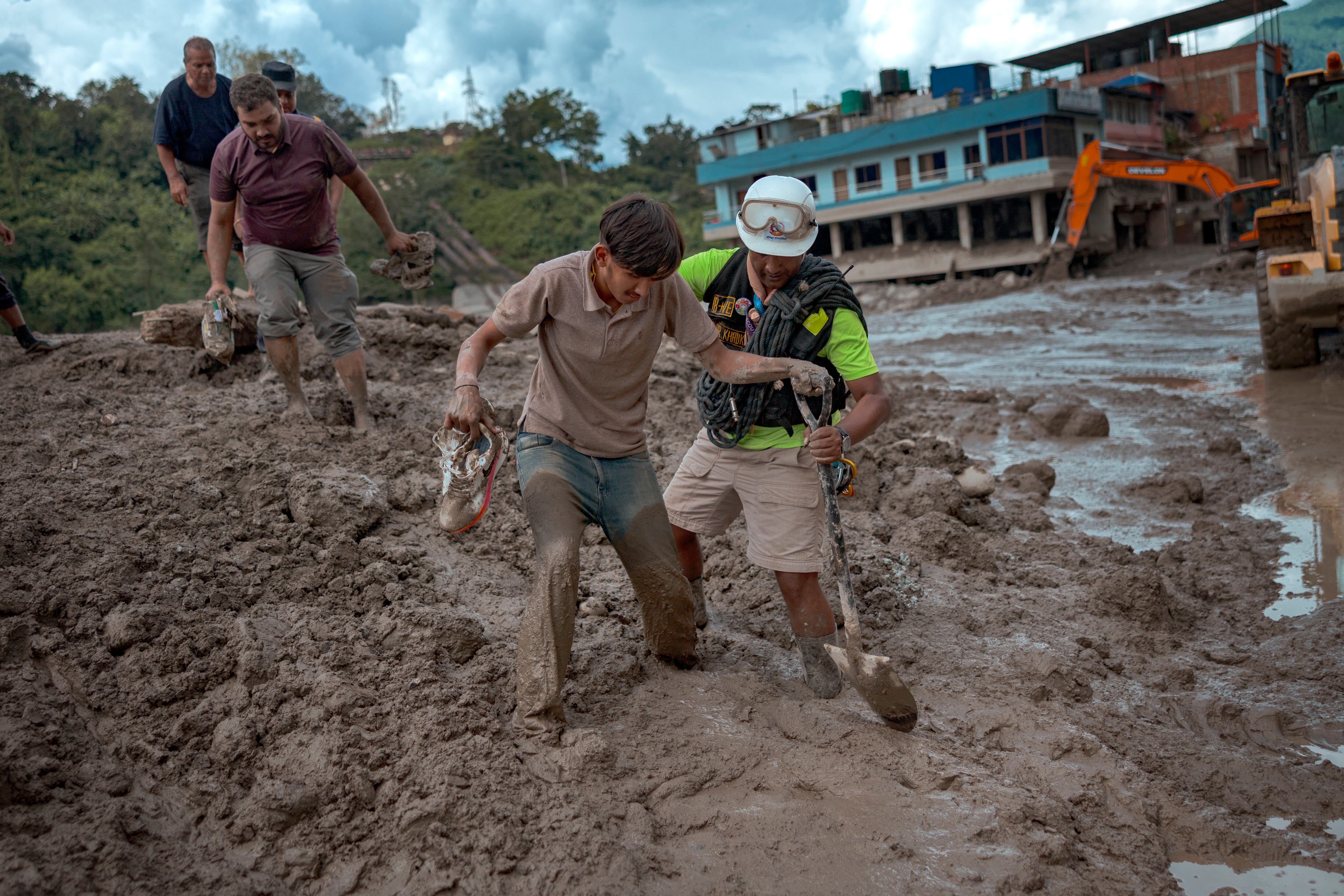 TRISHULI, NEPAL - AUGUST 27. Imagen tomada de Getty Imagenes (Crédito: 	Ezra Acayan / Fotógrafo autónomo)