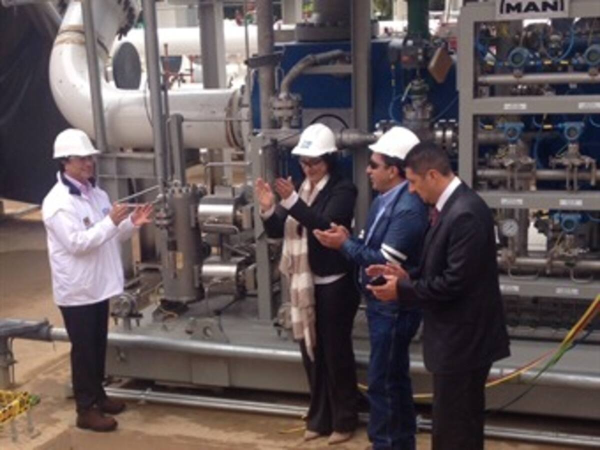 Inauguran la planta compresora de gas más avanzada de América Latina