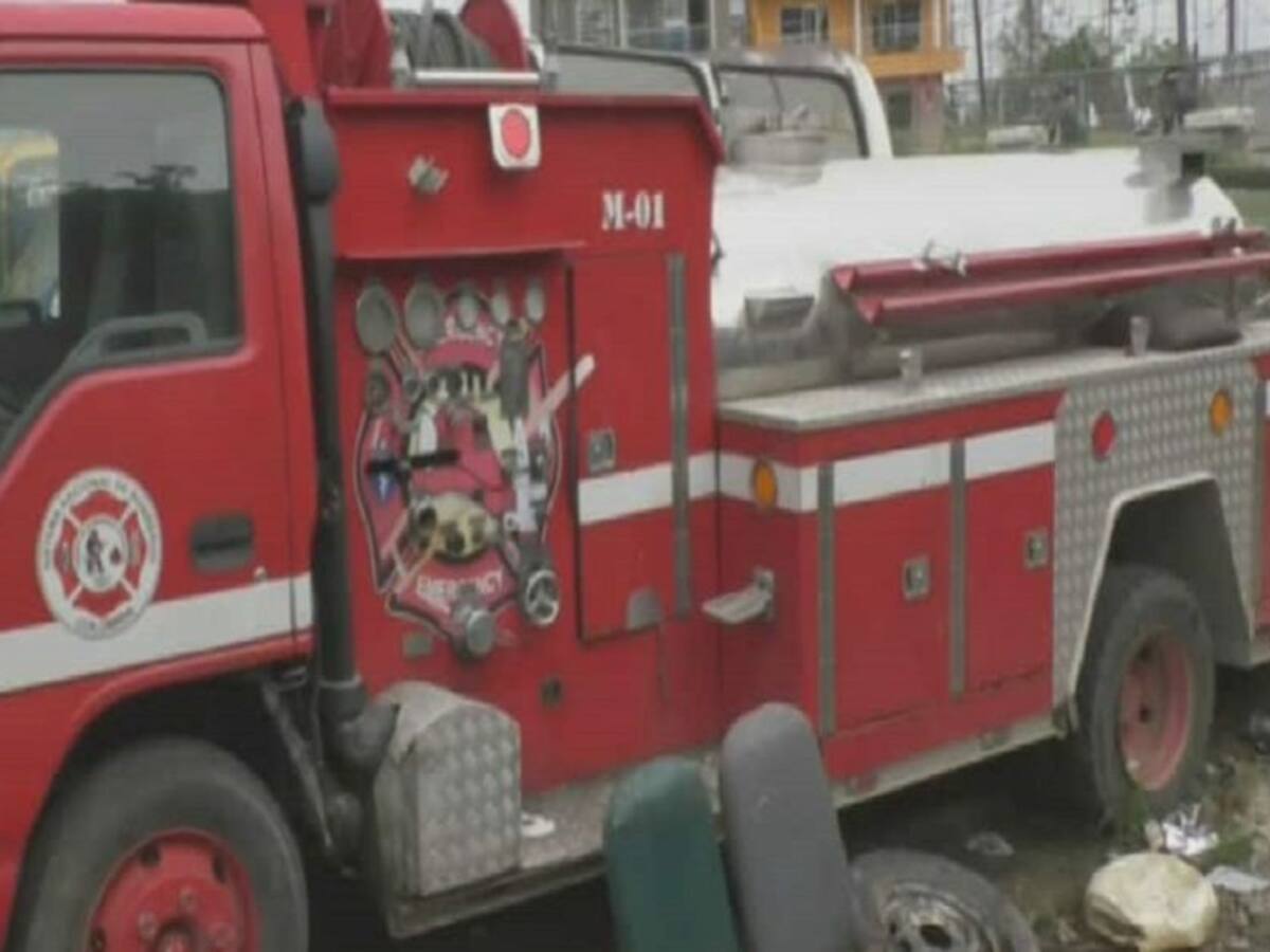Bomberos de Cali, asaltados mientras atendían una emergencia