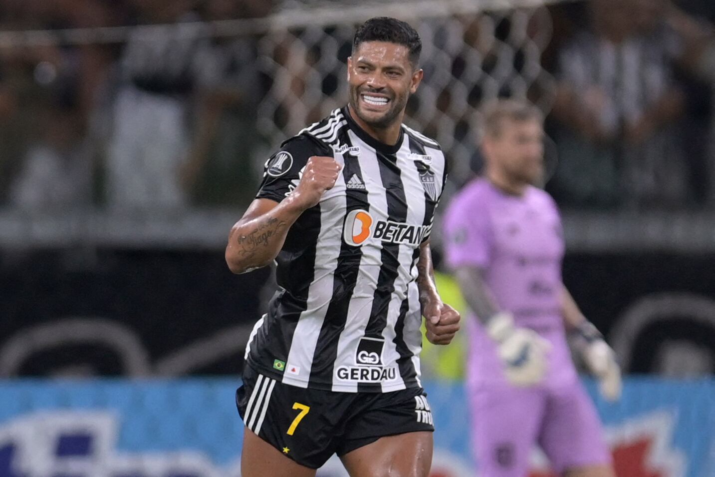Hulk, la gran figura del Atlético Mineiro. (Photo by DOUGLAS MAGNO / AFP) (Photo by DOUGLAS MAGNO/AFP via Getty Images)