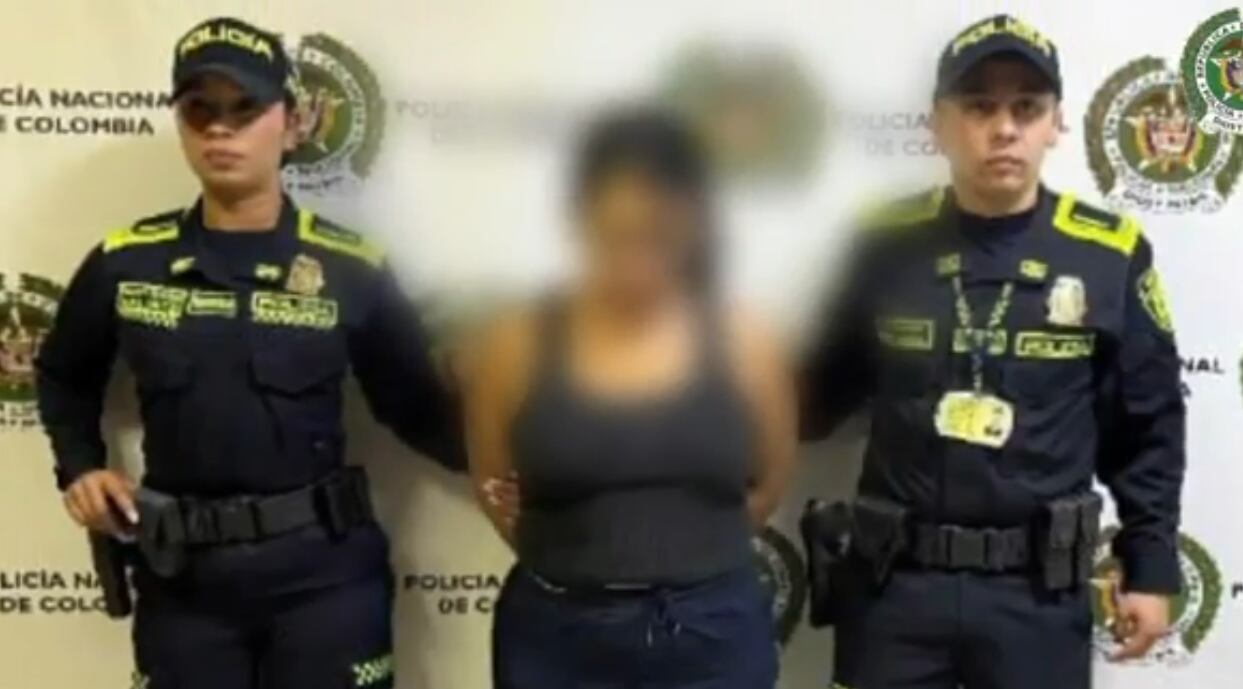 Autoridades desarticulan red trasnacional de trata de personas con base en Medellín. Foto: Policía