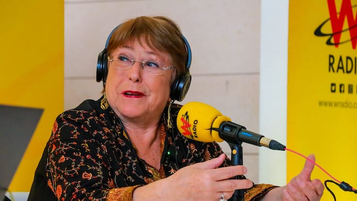 Michelle Bachelet en La W: mujeres líderes, guerra en Gaza y Naciones Unidas