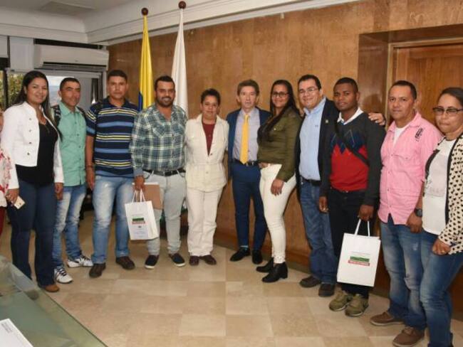 Alcalde y concejales de Toledo se reunieron con el Gobernador