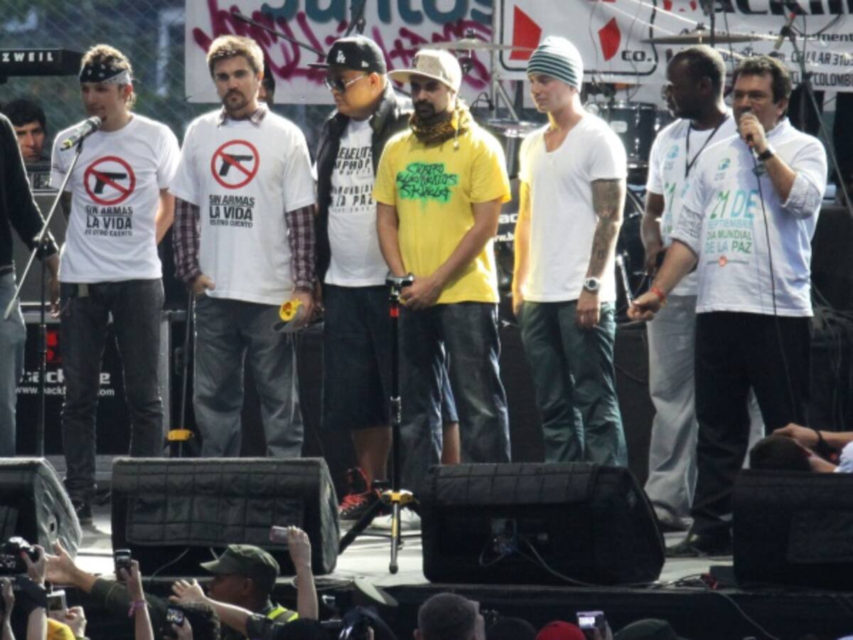 La sorpresa musical del día de la firma del acuerdo de paz en Cartagena